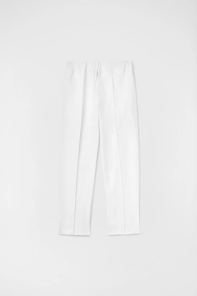 Tapered Trouser Optic White