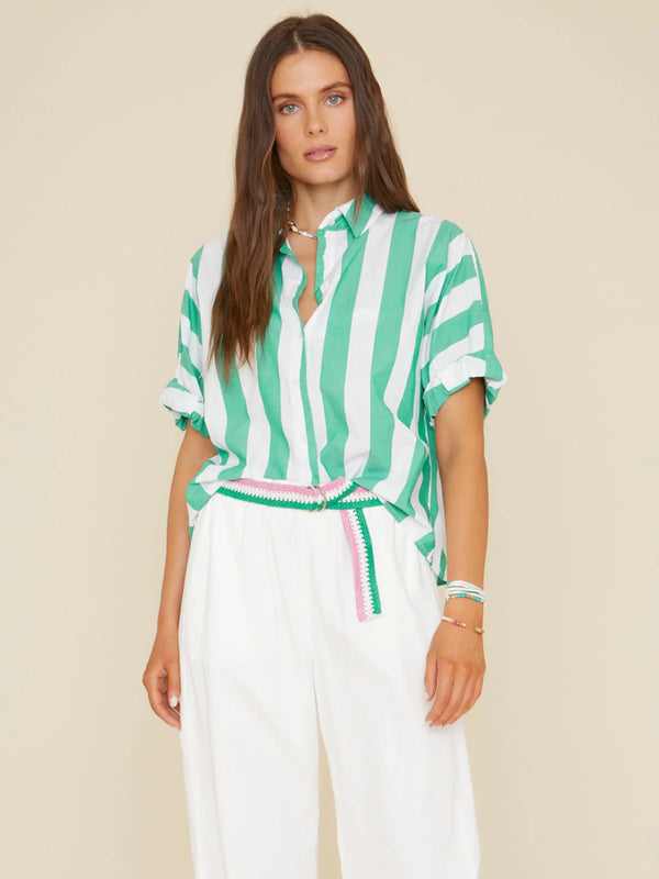 Julep Stripe Teddy Shirt