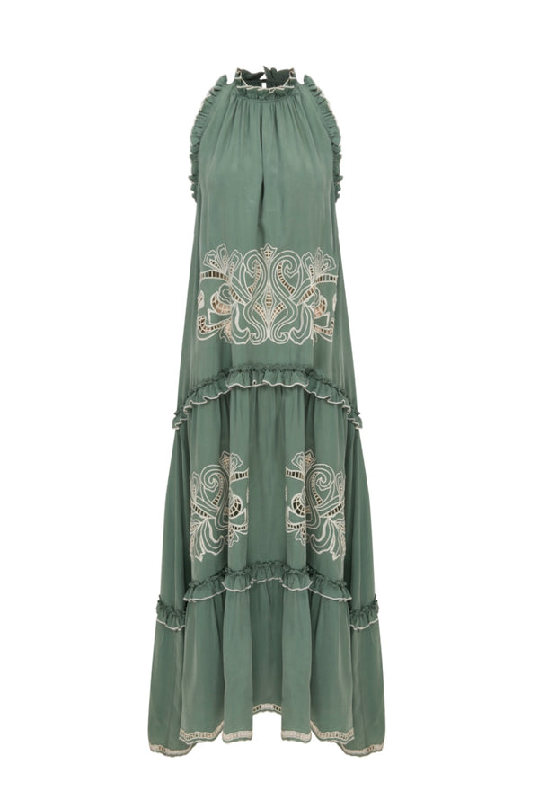 Miriam Dress Dark Green