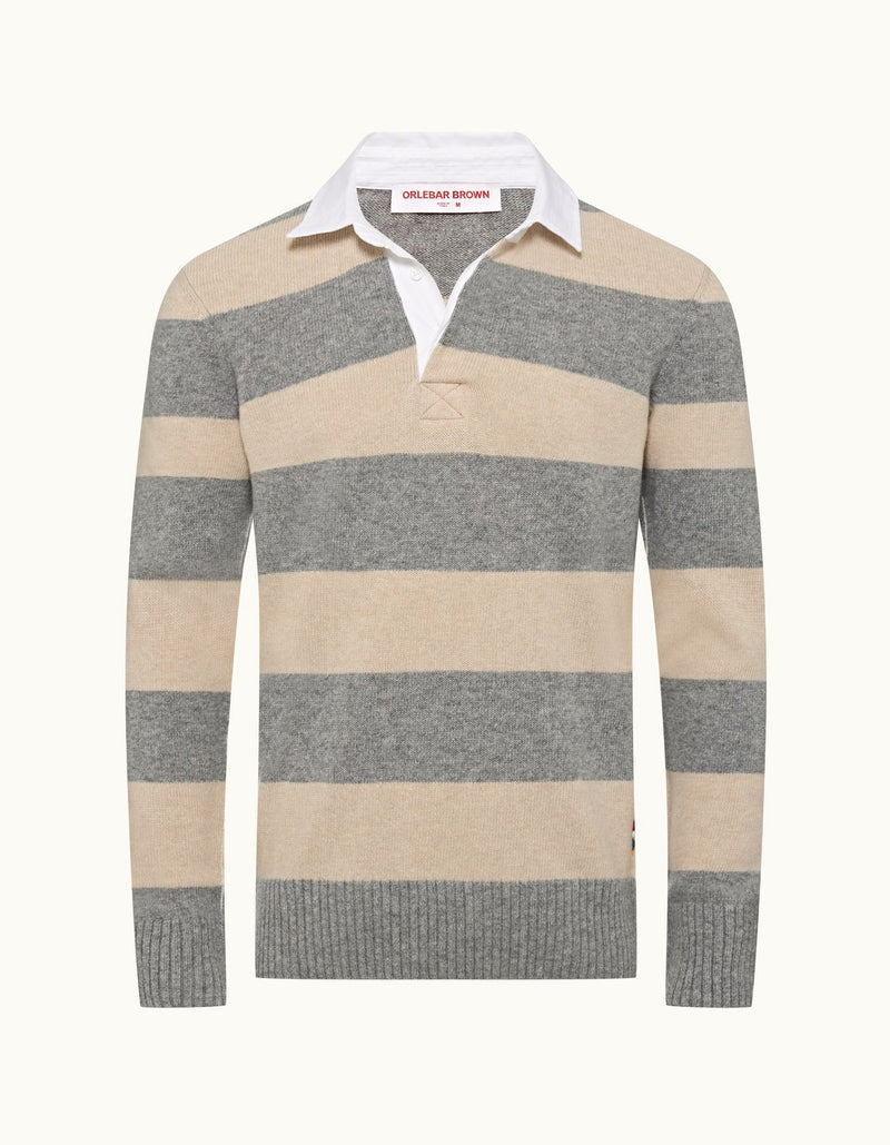 Legris Knit Long Sleeve Polo (Final Sale)