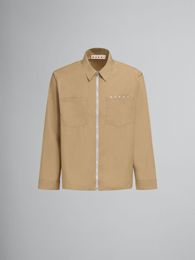 Marni Logo Organic Popeline Jacket