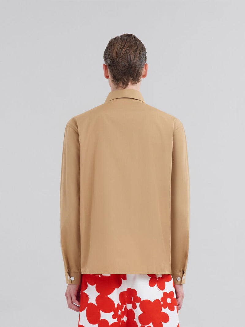 Marni Logo Organic Popeline Jacket