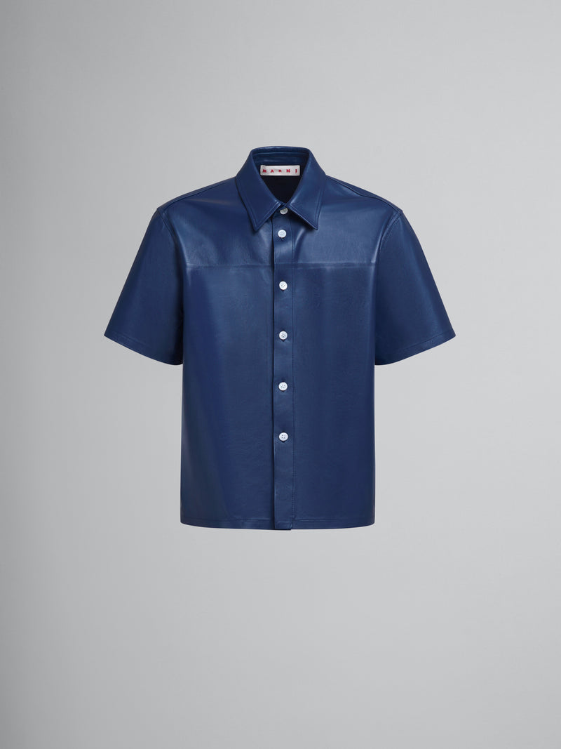 Short Sleeved Shirt in Blue China