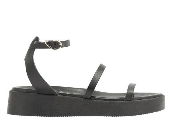 Nissida Black Sandals