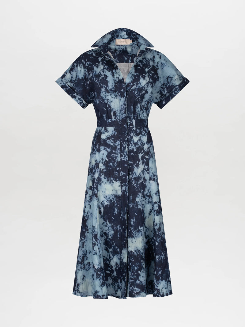 Noor Dress Indigo