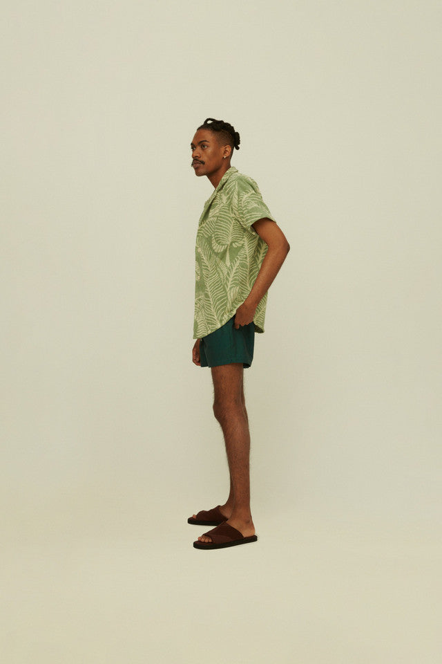 Banana Leaf Cuba Terry Shirt