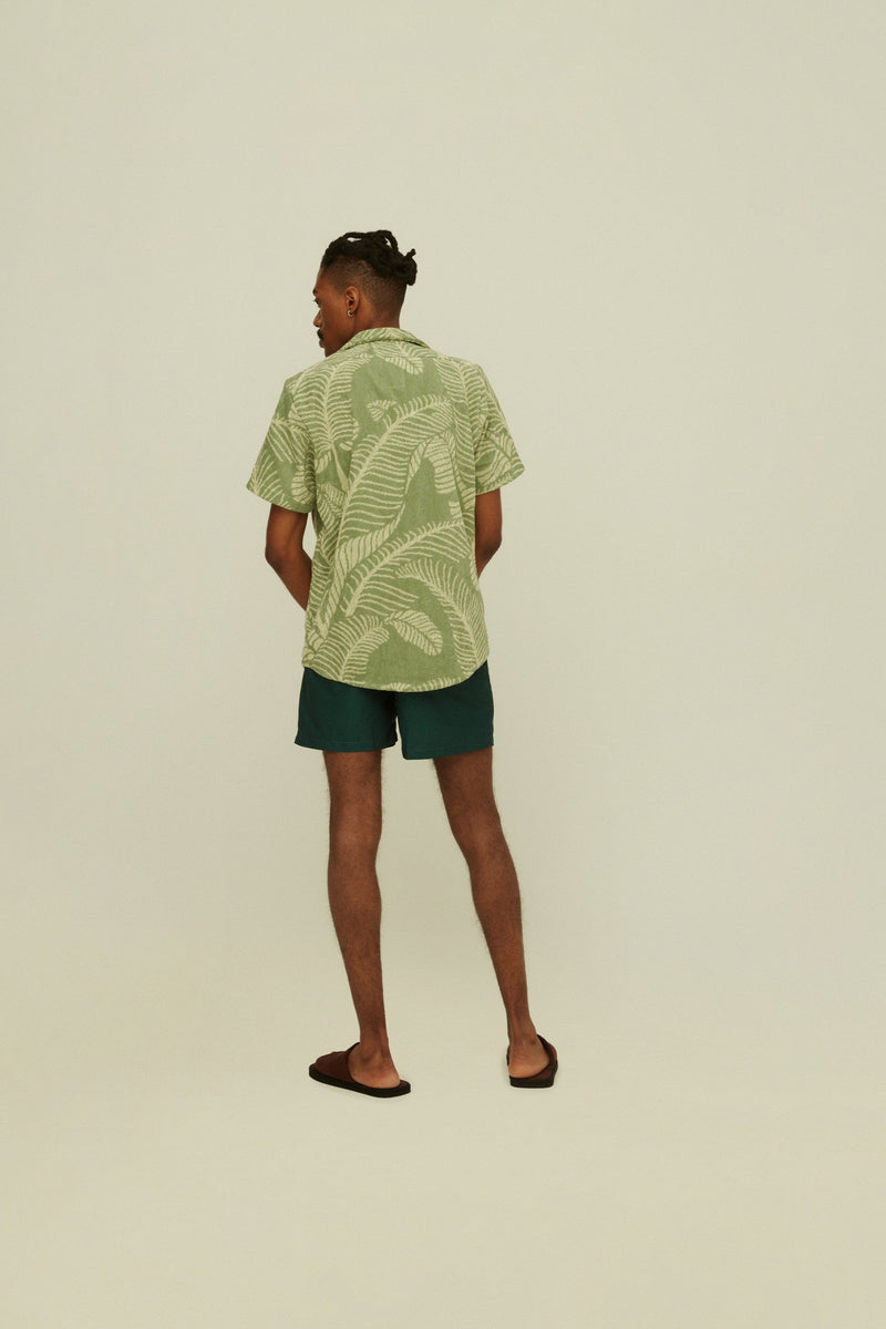 Banana Leaf Cuba Terry Shirt