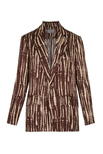 Parana Blazer Brown Stripes