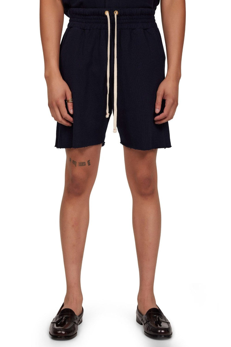 Yacht Short Pebbled Navy