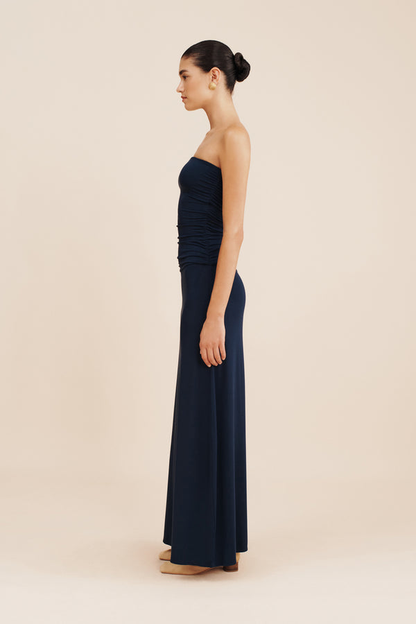 Sasha Strapless Dress Royal Blue