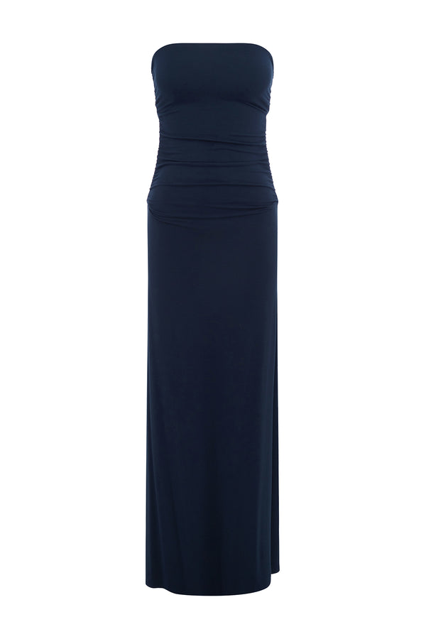 Sasha Strapless Dress Royal Blue