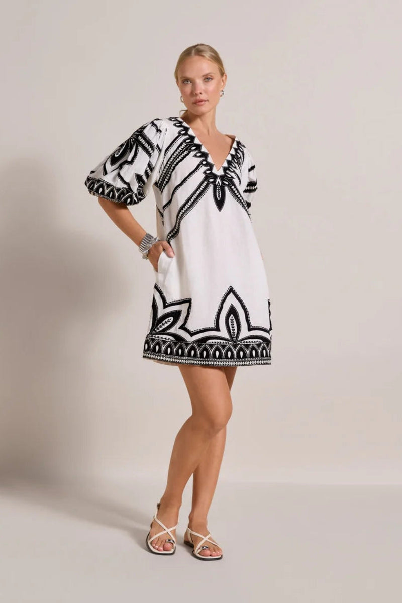 Hildelina Dress Antique White