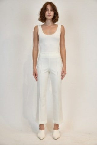 Michelle Cropped Pant Ivory