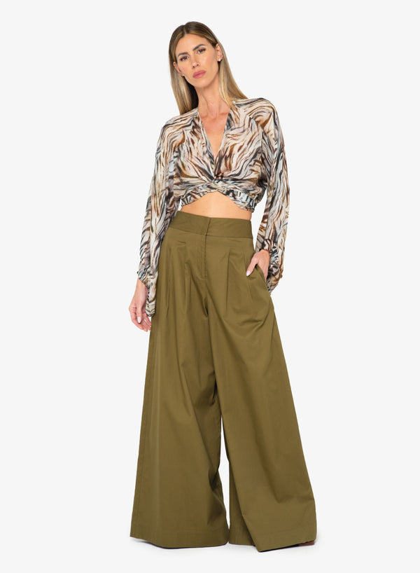 Adri Top Safari Print (Final Sale)