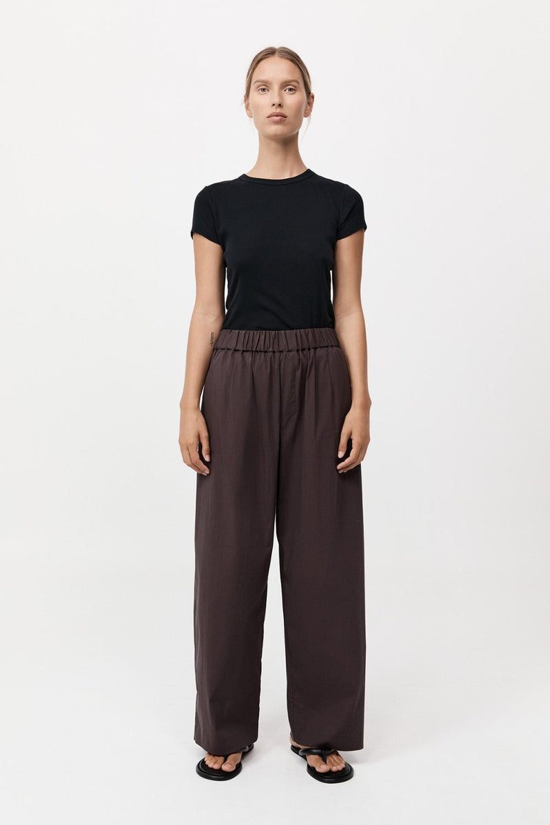 Relaxed Pant Chocolate Plum