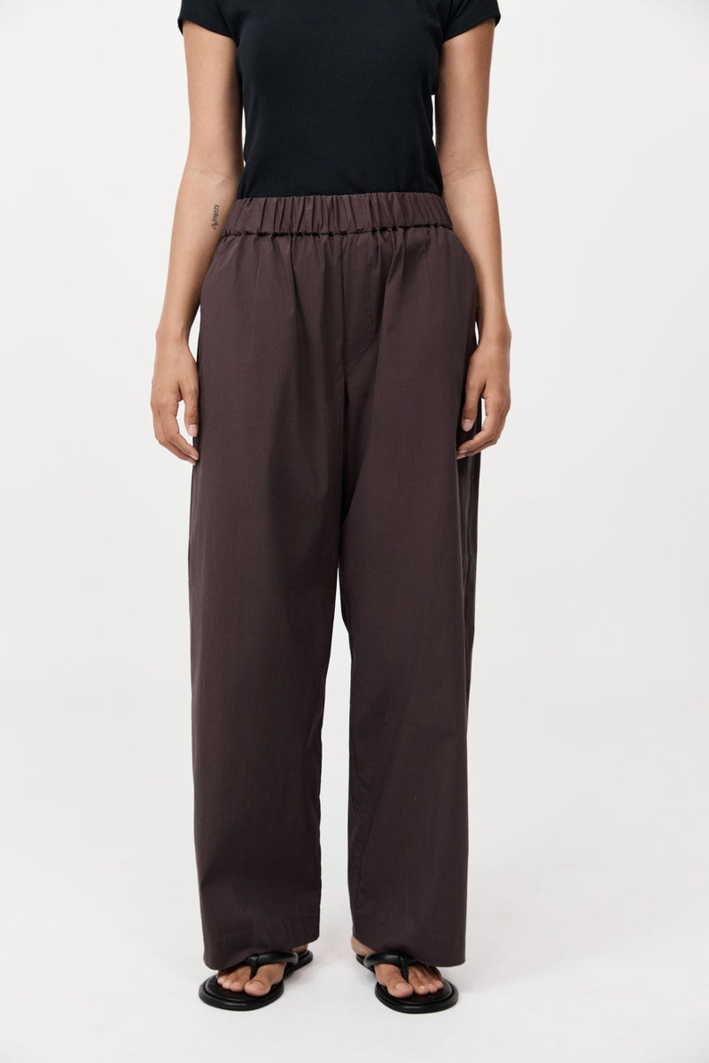 Relaxed Pant Chocolate Plum