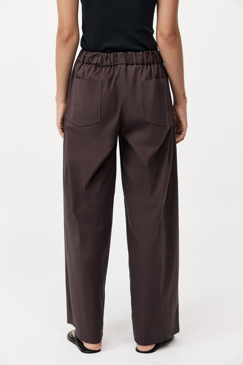 Relaxed Pant Chocolate Plum