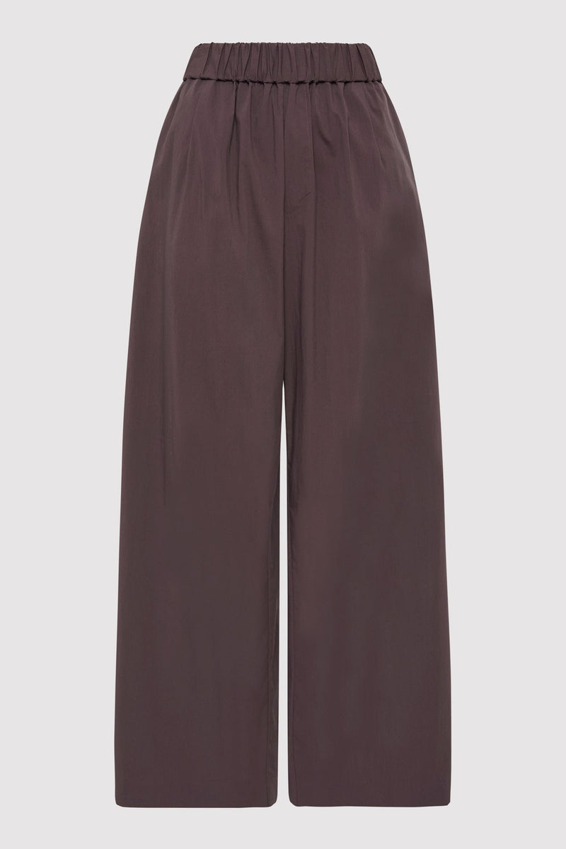 Relaxed Pant Chocolate Plum