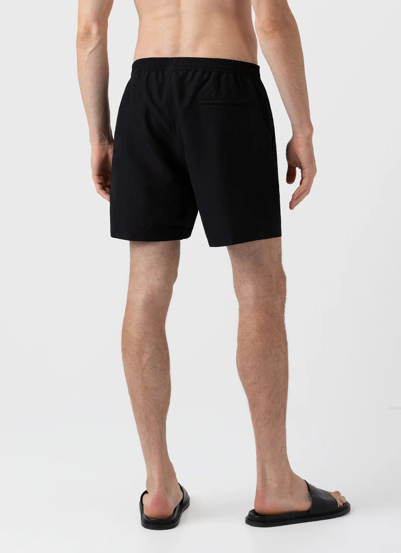 Drawstring Swim Short Black