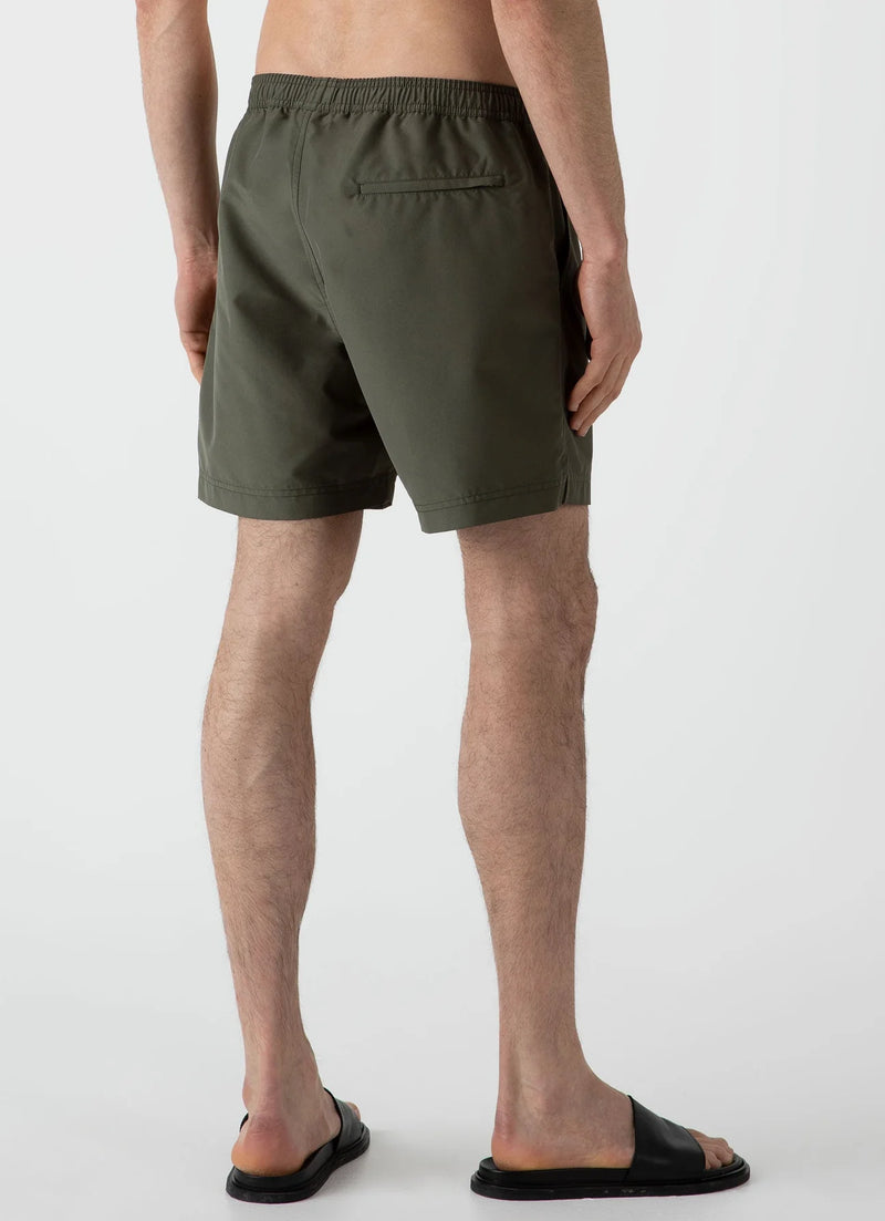 Drawstring Swim Short Hunter Green