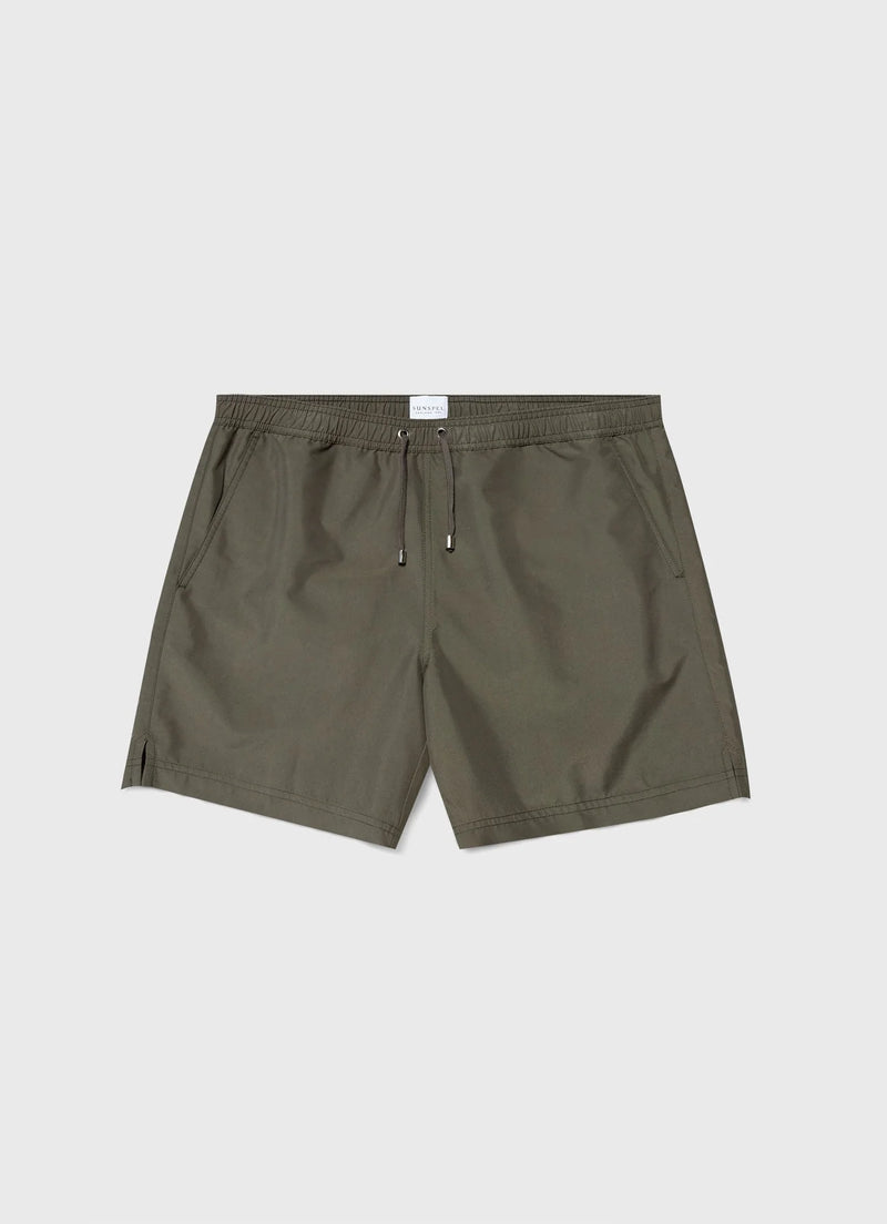 Drawstring Swim Short Hunter Green