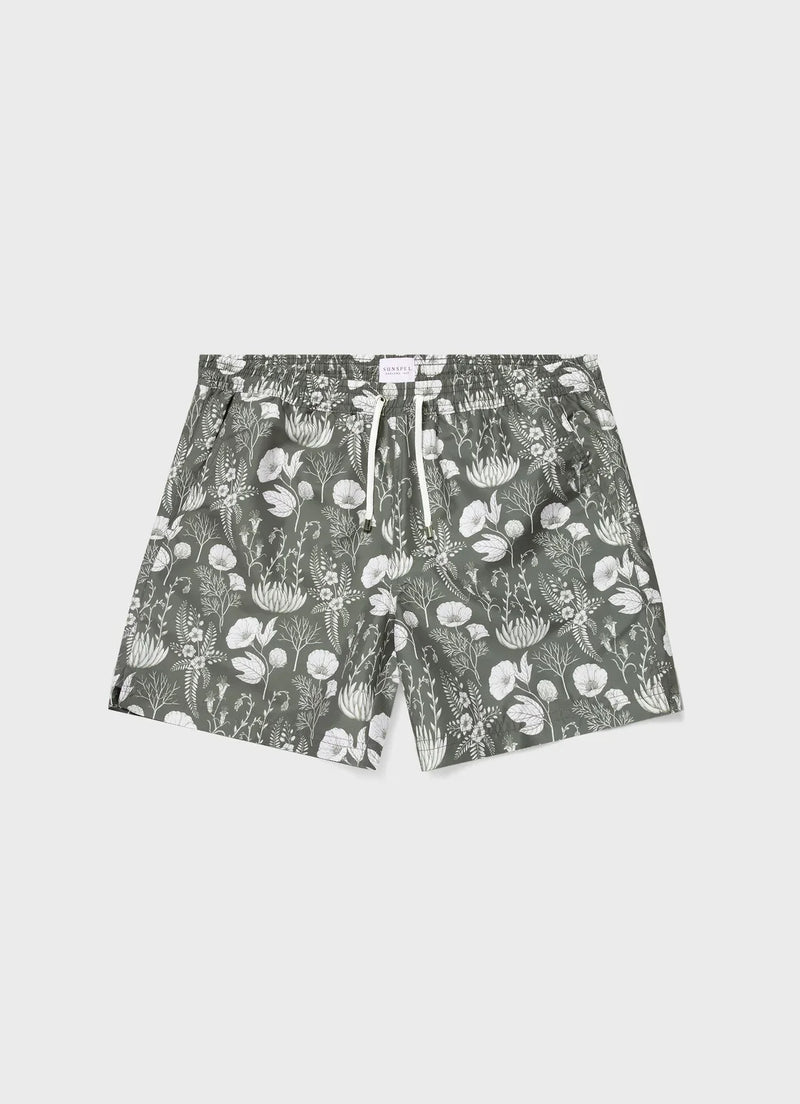 Katie Scott Leaf Print Short