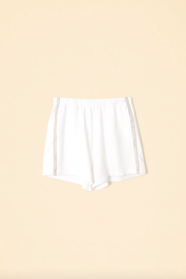 Shayla Sweat Short White Prism