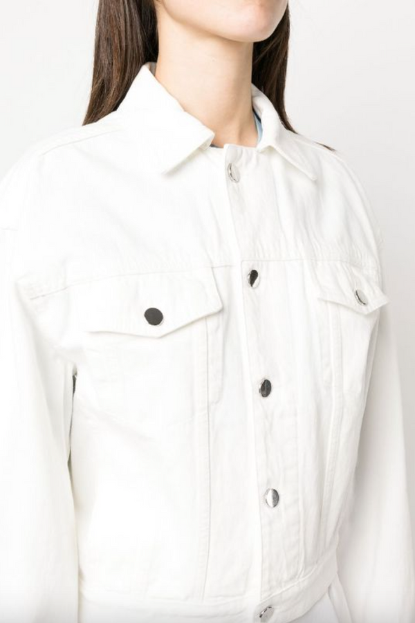 Dave Denim Jacket Ivory