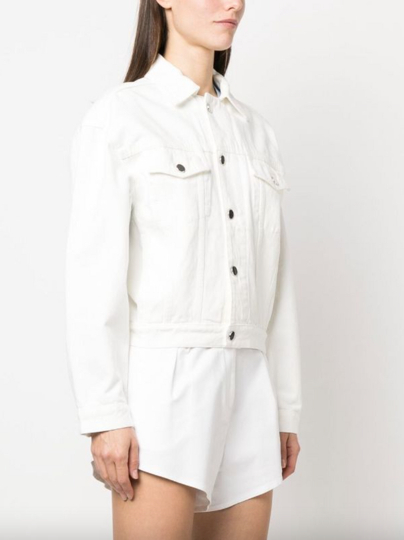 Dave Denim Jacket Ivory