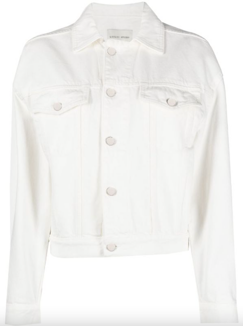 Dave Denim Jacket Ivory