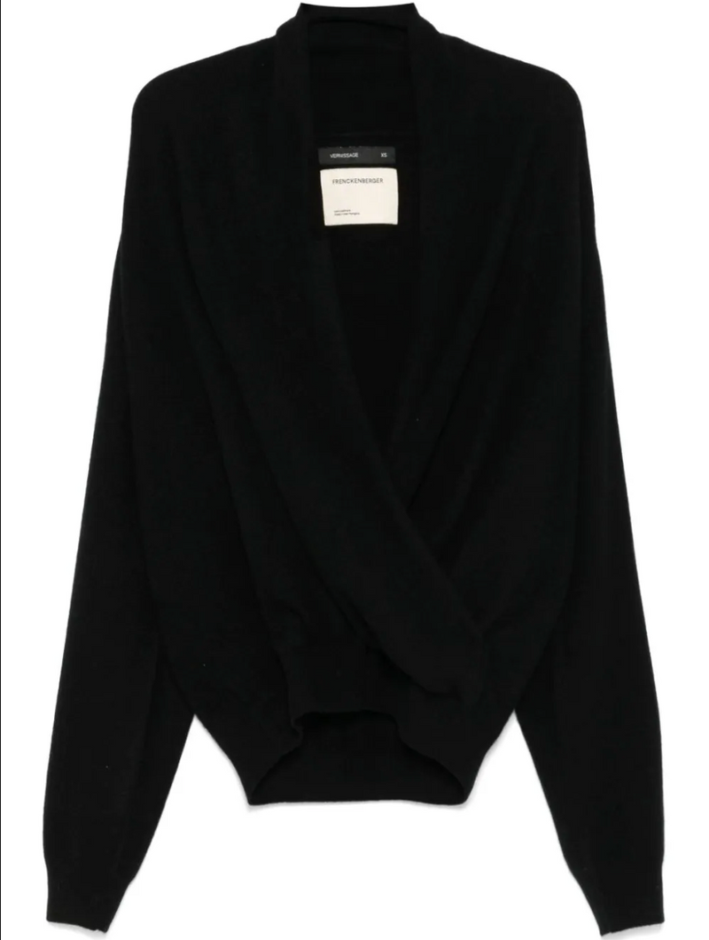 Cross Sweater Black