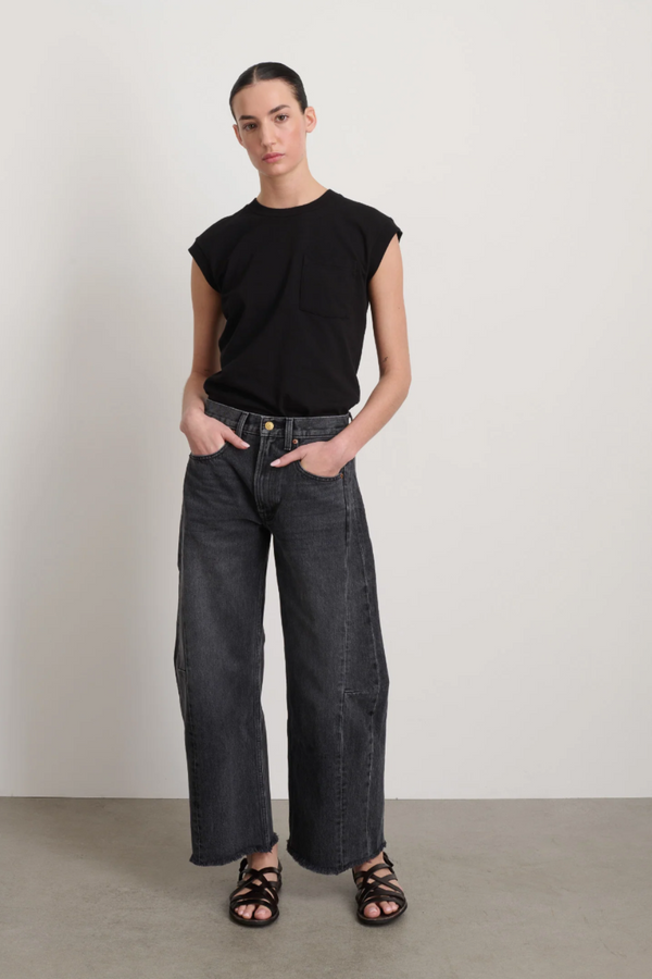 Relaxed Lasso Jean Stil Black