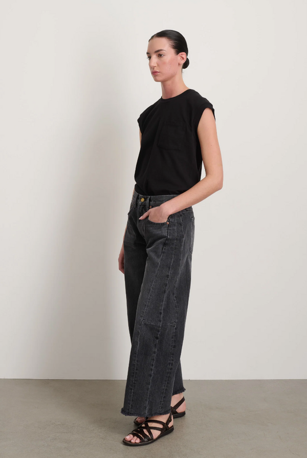 Relaxed Lasso Jean Stil Black