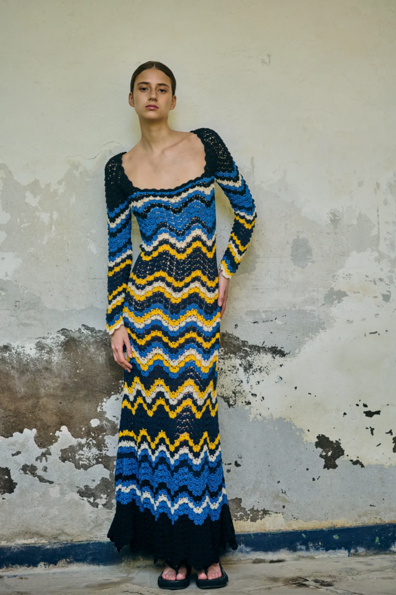 Sumac Maxi Dress Blues (Final Sale)