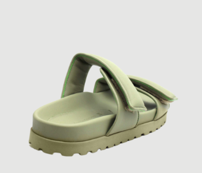 Perni 11 Double Strap Leather Platform Sandal (Final Sale)