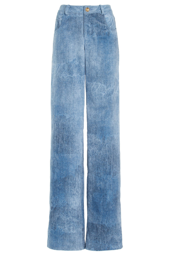 The Reid Straight Leg Trouser with Waistband