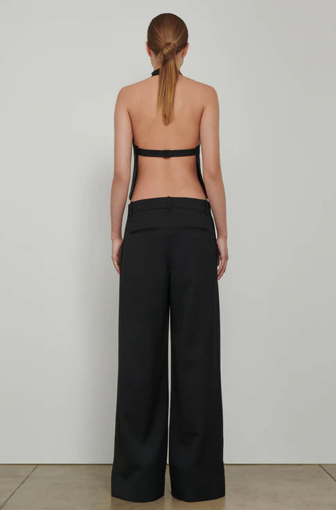 Low Rise Trouser Black