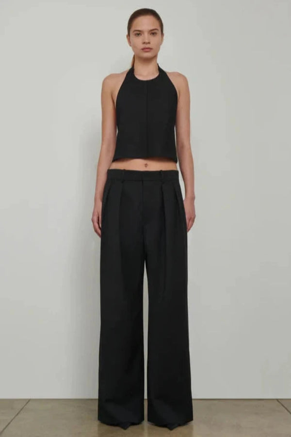 Low Rise Trouser Black