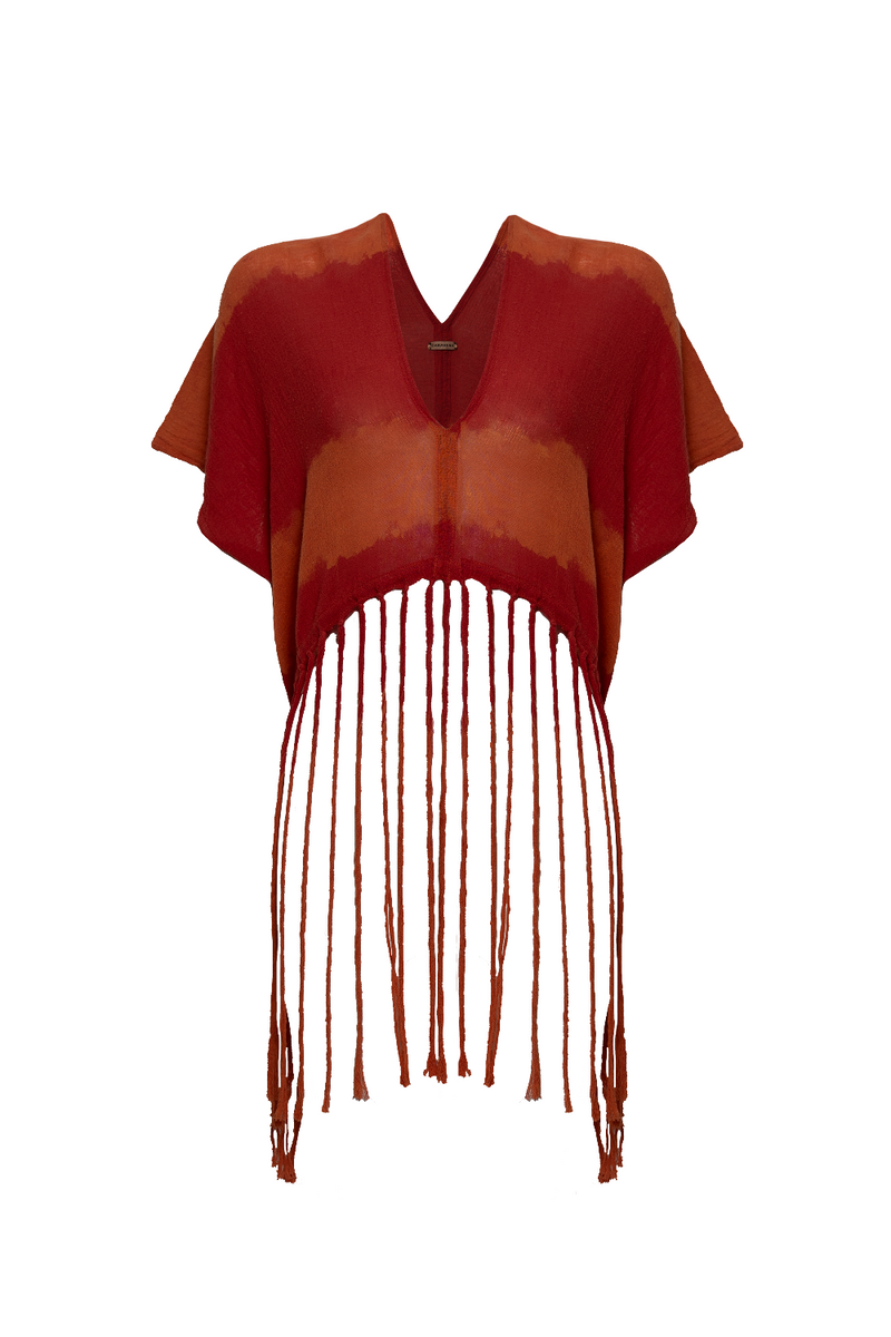 Winiketik Crop Top Cayenne Tie Dye