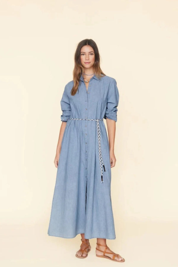 Bowen Dress Dusty Blue