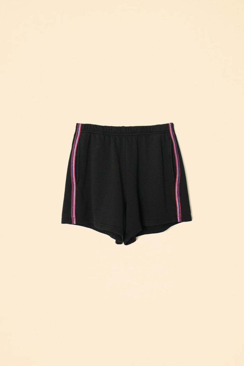 Shayla Sweat Short Vintage Black Prism