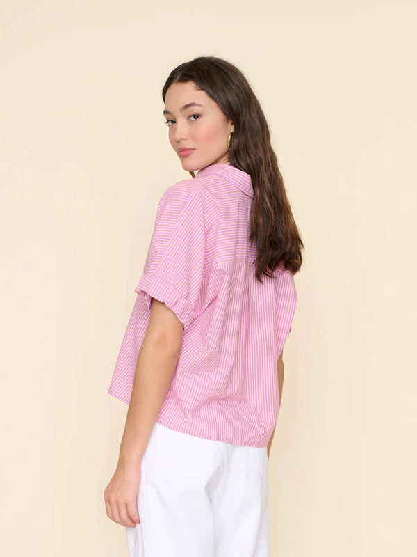 Teddy Shirt Rose Dawn Stripe (Final Sale)