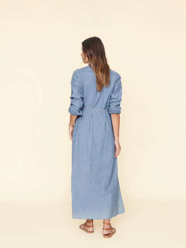 Bowen Dress Dusty Blue