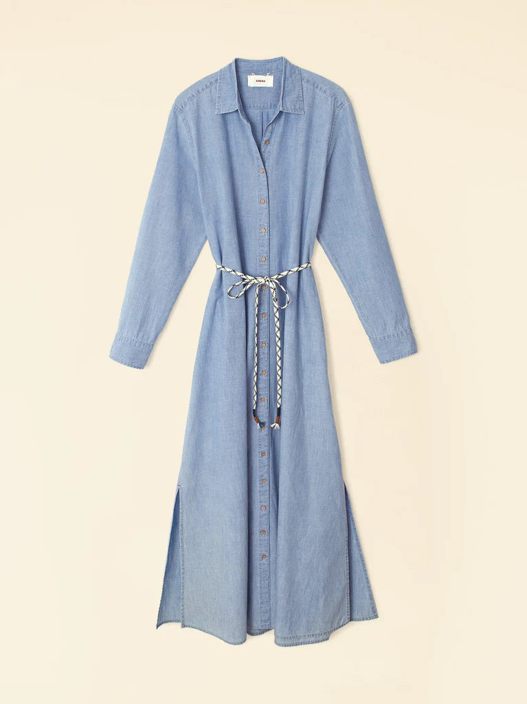 Bowen Dress Dusty Blue