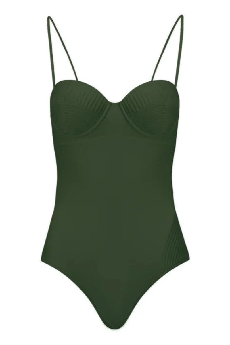 Renata Swimsuit Moss Green