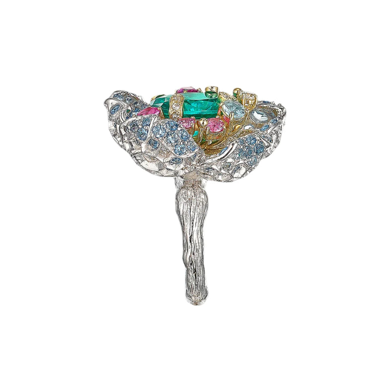 Paraiba Bloom Ring