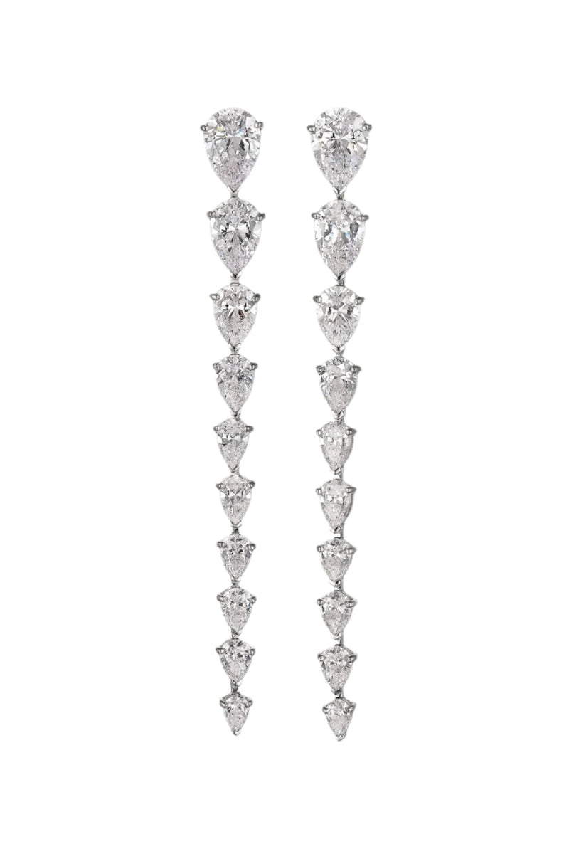 Diamond Nova Earrings WG