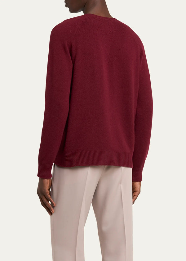 Crew Neck Sweater Grape