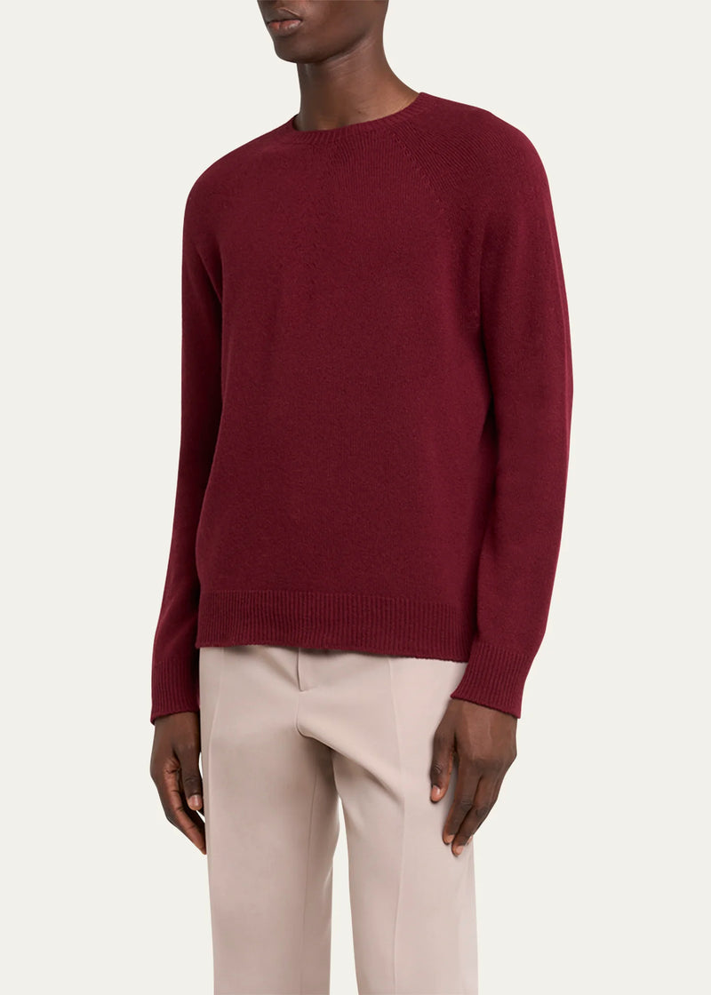 Crew Neck Sweater Grape