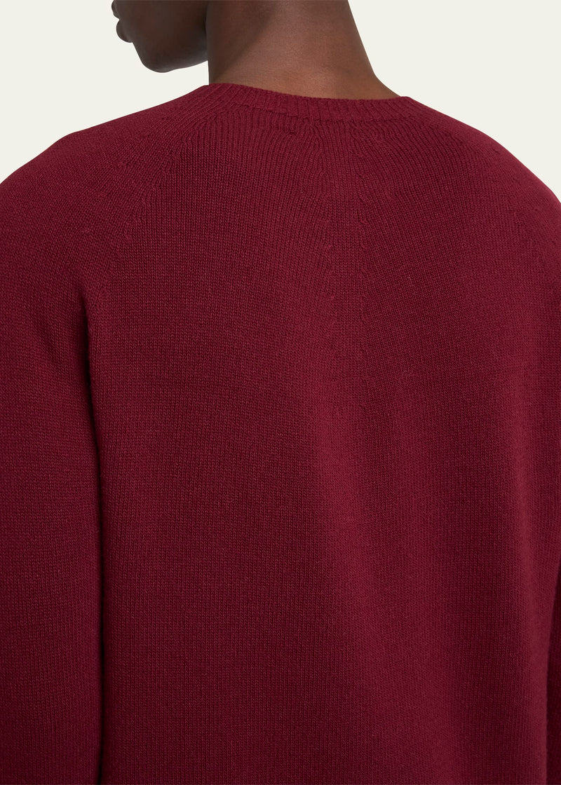 Crew Neck Sweater Grape